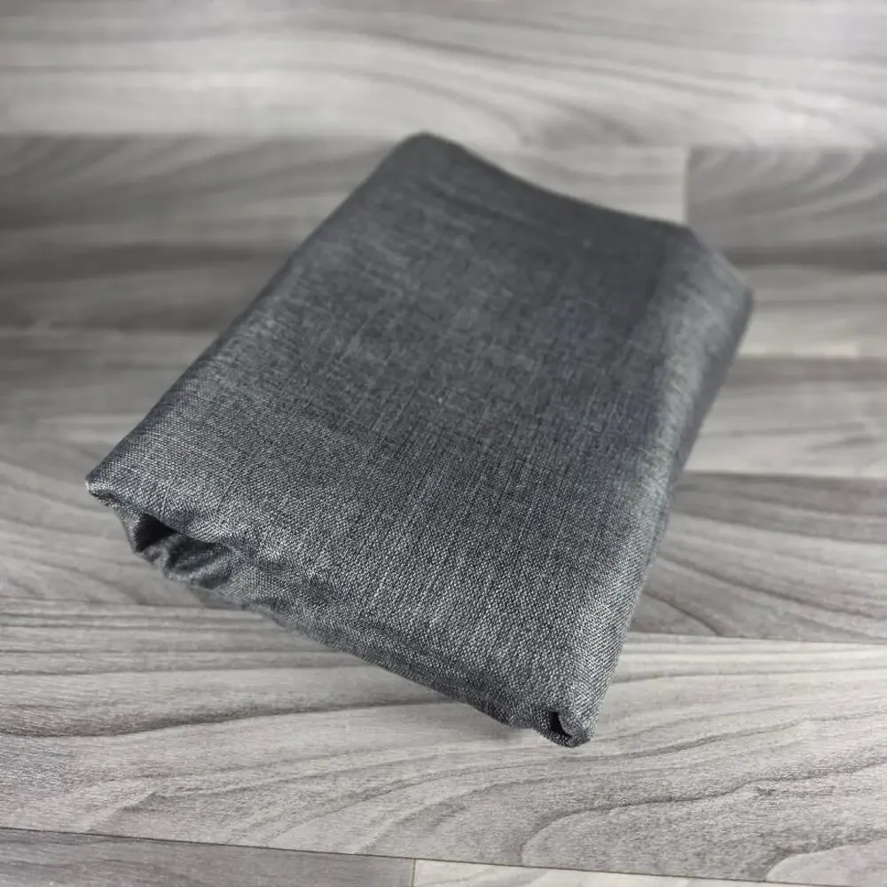 Eclipse Black-Out Curtain Panel Kenley Charcoal 52x84